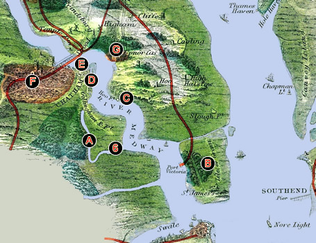 Chetney Marsh Quarantine Locations